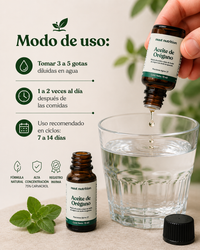 Modo de uso aceite de oregano