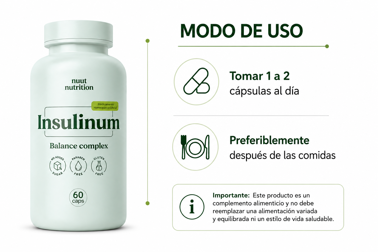 Modo de uso Insulinum